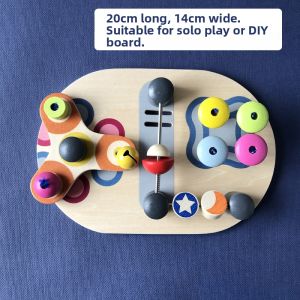 MENGTELI | Educational Intelligence Development Toy Wooden Busy Board