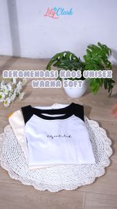 Lily And Clark Kaos Anak Laki-Laki Bagus Warna Putih Combine Hitam KLC63
