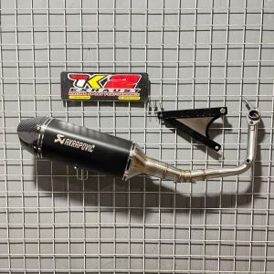 Knalpot Akrapovic For all vespa matic Sprint iget lx primavera gts pnp tinggal pasang saja