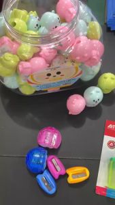 Sharpener2/DIY Puzzle Pencil Sharpener/Astar/Mini Pastel Sharpener/Exam Grade/Animal Lego Sharpener/Pengasah Pensil/铅笔刨