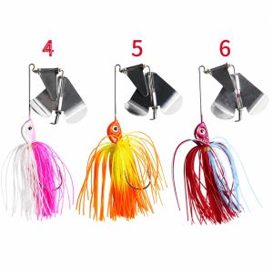 Mồi Câu Giả Hopeblaze Spinner Bait Silicone Skirt Mồi Cứng Câu Cá Nước Ngọt & Nước Mặn Câu Xa Dành Cho Cá Bass Cá Pike Cá Da Trơn Cá Lóc.