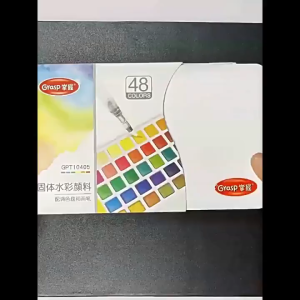 ส่งจากไทย แท้100% สีน้ำก้อน พร้อมพู่กันแทงค์ 12/24สี สีน้ำตลับ สีน้ำหลุม ชุดสีน้ำ เซทสีน้ำ สีน้ำ