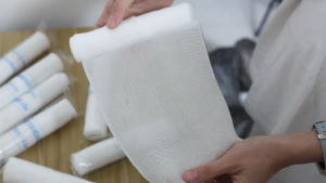 (12 IN A SET) WJS PBT Bandage Comfortable Soft Hygienic Elastic Cotton Crepe Cotton Bandage Plaster Tape Elastic Bandage Hospital Bandage Injury Wrap First Aid Kain Balut