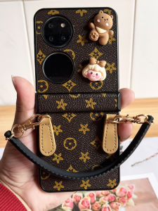 Ultra-Thin Full-Coverage Huawei Pocket2 P50 Womens Foldable Phone Case Protective Shell Shock-Resistant Creative Design