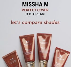 [MISSHA] M ฝาครอบที่สมบูรณ์แบบบีบีครีม SPF 42 PA +++ 50มล./20มล.