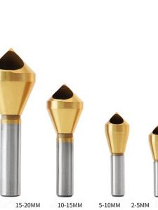 90 Degree Stainless Steel Chamfering Knife Counterbore Drill Bit Single Three-Blade New Model Internal Hole Stubble Removal