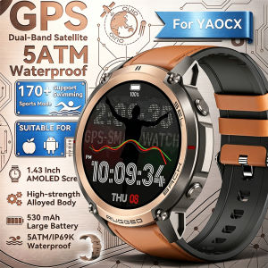 Smart Watch Low Power Chip 1.43 HD Display GPS Positioning HD Bluetooth Call 170+ Sports Mode Heart Rate Monitoring Smart Watch