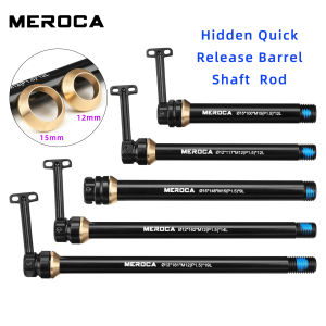 Bicycle Hidden Quick Release Barrel Shaft Rod 12/15MM Ultralight Aluminum Alloy QR MTB Road Bike Thru Axle Rod Accessories