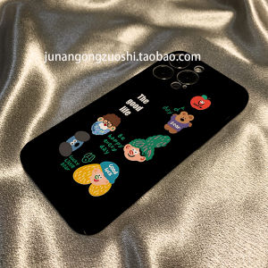 Adorable Bear Headphone Light Weight Phone Case for iPhone 17 pro Max Apple 17 New Model 17 pro High Aesthetic 16 pro Max Girl Heart 16 pro