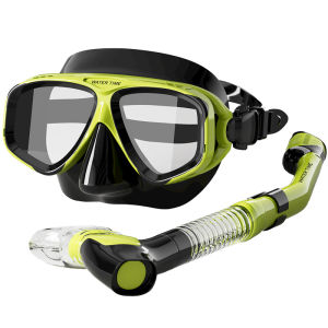 WATERTIME | Underwater Diving Breathing Equipment Snorkeling Mask Set Myopia