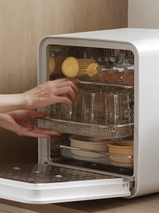 Daewoo White Whale baby bottle disinfection cabinet with drying two-in-one machine baby special pot mother and baby ultraviolet disinfection device