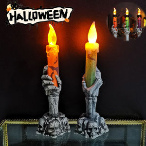 Halloween Skeletons Ghost Party Candles Pumpkin Party Happy Halloween Party Home Decorations