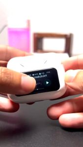 A9 Pro หูฟังไร้สายบลูทูธ Bluetooth ANCรุ่นที่ห้า + หน้าจออัจฉริยะหูฟังอัจฉริยะหูฟังไร้สายบลูทูธ ANC + Dual-Mark ENC + เซ็นเซอร์ตรวจจับแสงในหู