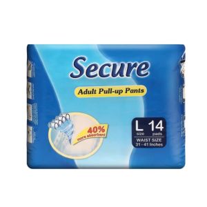 Secure Adult Diaper Pull-up Pants Large 14