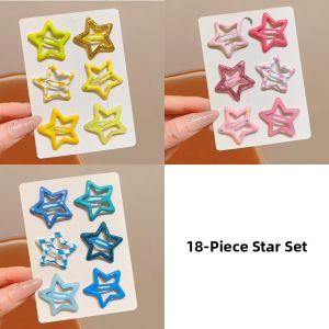 DUBAO | Dopamine Candy Colored Star Fragment Hair Clip
