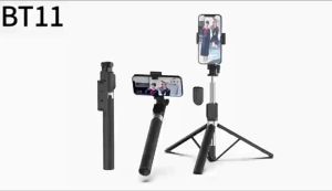 Selfie Stick Tripod 1.7 M Long Phone Selfie Stand Wireless Bluetooth Selfie Stick Handheld Extendable Selfie Stand Anti-clamp Umbrella Tripod Bluetooth Remote Control Anti-skid Selfie Stickwith Remote Control 360°Rotating Function