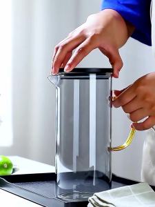 Colorful Glass Cool Water Jug Large Capacity