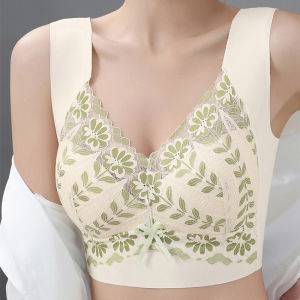 Lizida Large Size Lace Tube Top Camisole Fixed Cup Push-up No Steel Ring Anti-sagging Back Beautiful Underwear For Women