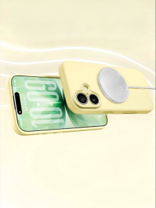 Bosie | Magnetic Liquid Silicone Aesthetic Shockproof iPhone Case