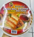 Fat & Thin (Extra Thin ) Spring Roll Wrapper Rice Paper Lumpia Wrapper 250g. 