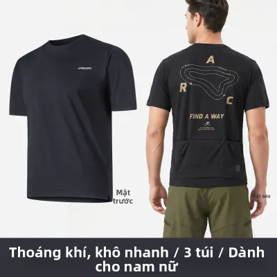 Áo Thun Đạp Xe Thoáng Khí Rộng Rãi