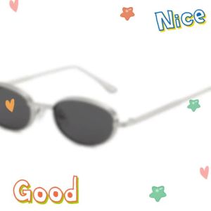 Small Oval Sunglasses Women Retro Metal Exquisite Stylish Fashion UV400 Sun Glasses Lentes 2025 New Eyewear
