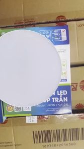 (Chính hãng) Đèn Led ốp nổi tròn (Tràn Viền) 18W Rạng Đông -Đường kính 220mm -Ánh sáng trắng/ Đổi 3 màu Model LN29N