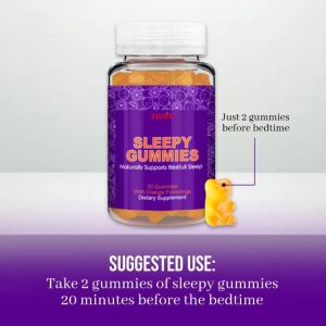 Sleepy Gummies Supplement Insomnia Stress Anxiety Gummies Original HQ