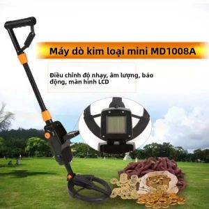 Máy Dò Vàng Kim Loại Cầm Tay Với Cuộn Dây Tìm Kiếm Không Thấm Nước Công Cụ Tìm Kiếm Kho Báu - Công Cụ Săn Kho Báu Dưới Lòng Đất