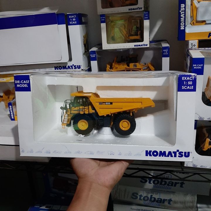CAT 777D & KOMATSU HD605 ミニカーセット Jual Komatsu Hd605 Dump
