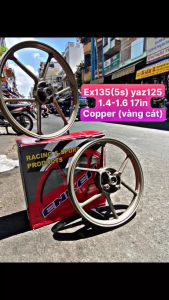 VÀNH MÂM ĐÚC XE MÁY EX135 / EX150 / WINNER / SIRIUS ( MẨU BRT )