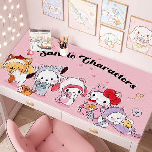 MeiLetti Desk Mat Student Writing Eye Protection Learning Desk High Sensation Wash Free Waterproof Oil Resistant Tablecloth