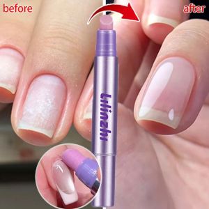 Dorisna 3 in 1 Nail Care Pen Cuticle Scrub Bar Exfoliator Nourishing Scented Essence Cuticle Oil Pen Nail Art Tool