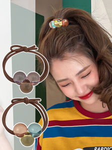 Pearl High Horse Tail Hair Rope Durable Elastic Hair Accessories for Women with Pearls Japanese and South Korean Style