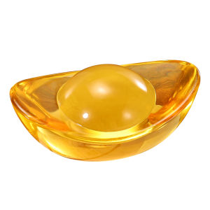 SHANYANG | Prosperity Yellow Crystal Fortune Talisman Ornament