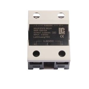 Lei Chuang Single Phase SSR Solid State Relay dc-dc10A DC Control DC SSR-1DD 10A