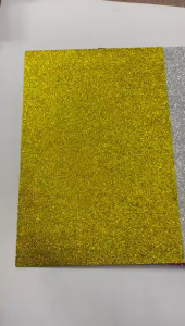 Glitter EVA Foam Sheet A4 10pcs/Pack | Foam Berkilat Pelbagai Warna | DIY Craft | Handmade | Projek Sekolah