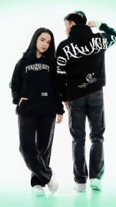 Hoodie Sherpa Forrengest Sablon Belakang Bahan Tebal 280gsm Size M L XL XXL