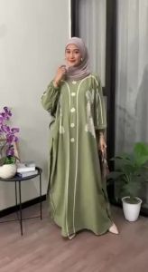 Kaftan Motif Laras Panjang & Desain Elegan