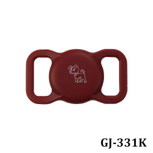 1Pcs Patterned Airtag Silicone Pet Collar Anti Loss Cat Dog Locator Color Luminous Protection Apple Tracker Protective Sleeve