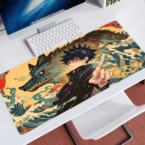 Bandai | Computer Mouse Pad J-jujutsu Kaisen Anime Mouse Pads Large Gaming Mousepad Rubber Extended Gamer Desk mat Keyboard Mouse Carpet