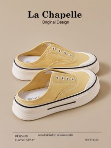 La Chapelle | Easy Wear Womens Half Slippers Canvas Shoes