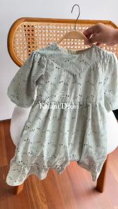 LEWIS EMMA - Kalani Dress (2-14 Tahun) Dress Anak Perempuan / Baju Terusan Lengan Panjang