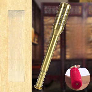 Pure Copper Moxibustion Rods Hand-Held Wormwood Strip Rolling Large Size Acupuncture and Moxibustion Rods Moxibustion Box Carry-on Acupuncture For Home Warm Moxibustion Utensil