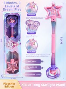 AULDEY | Cute Design Princess Magic Wand for Girls