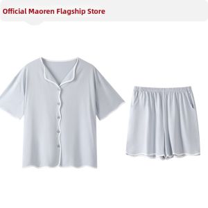 MiiOW | Women Modal Ice Silk Loose Summer Sleepwear Set
