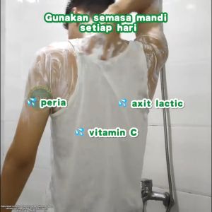 Bersihkan Kulit Anda dengan Sabun Bitter Melon 100Herb untuk Masalah Jerawat Badan / Clear Your Skin with 100Herb Bitter Melon Soap for Body Acne