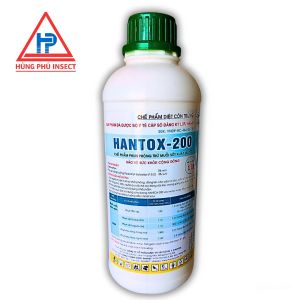HANTOX 200 1LÍT DIỆT MUỖI RUỒI MUỖI KIẾN GIÁN BỌ CHÉT VÀ LOẠI CÔN TRÙNG Trong Chăn Nuôi Và Trang Trại Cấp Phép