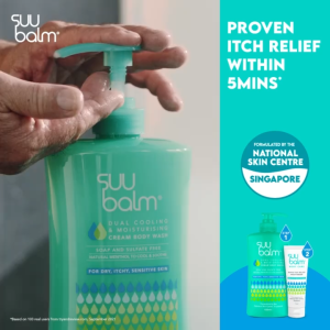 Duo Pack Suu Balm Rapid Itch Relief Moisturiser 75ML
