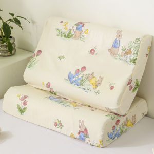 Pure Cotton Latex Pillowcases Memory Foam Pillow Covers 40x60cm Rubber Pillowcase Kids Special Use Home Use Bedding